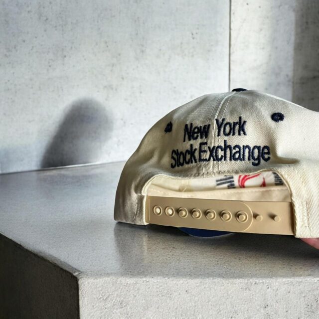 Vintage New York Stock Exchange Embroidered Cap