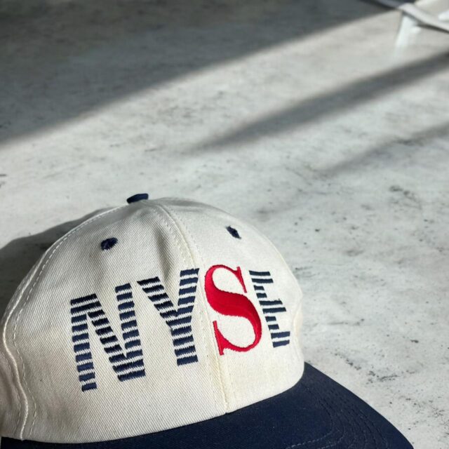 Vintage New York Stock Exchange Embroidered Cap