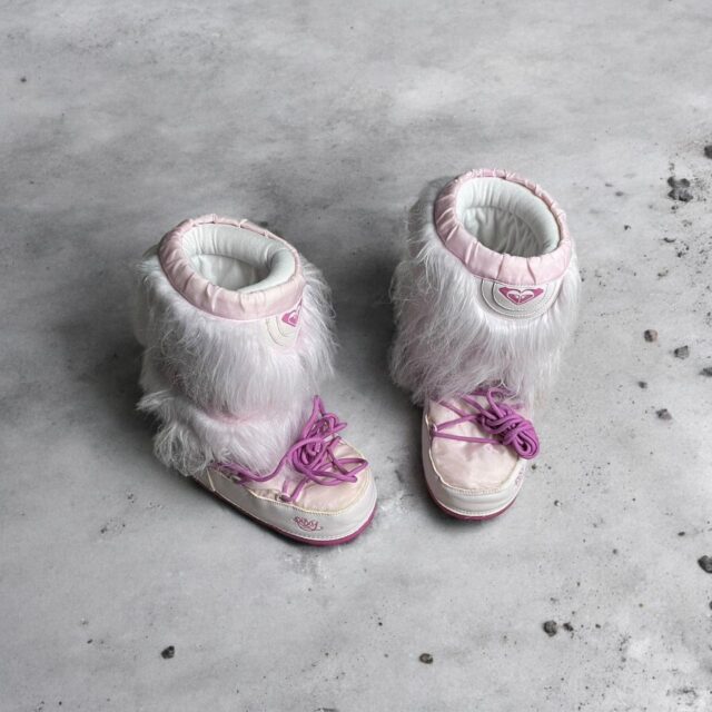 Vintage Y2K Roxy Ski Moon Boots - UK 5