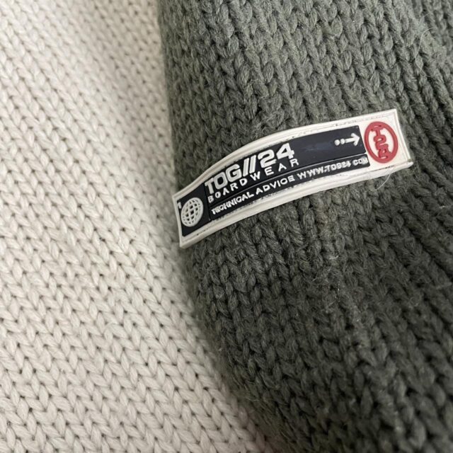 Vintage Y2K Mens Chunky Knit Turtle Neck Tog24 Jumper - S/M