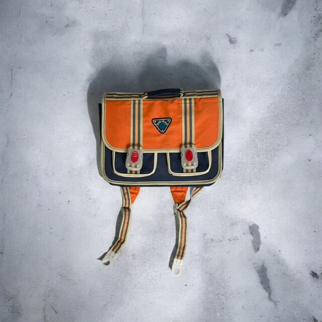 Vintage 90s Funky Satchel Rucksack