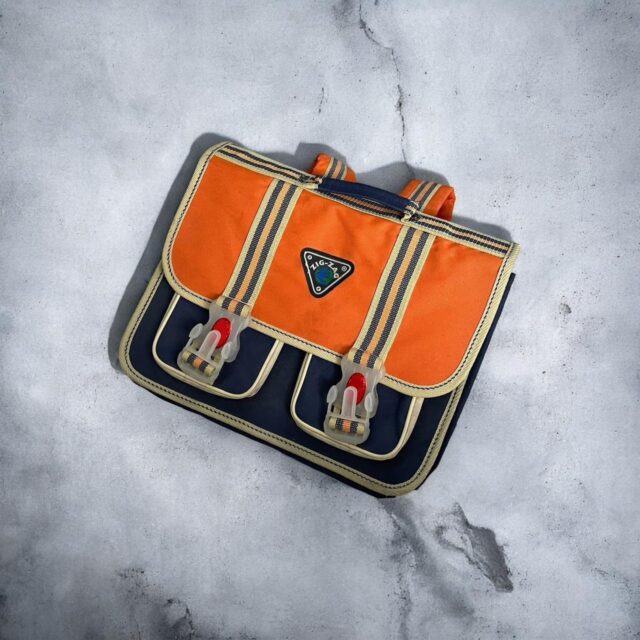 Vintage 90s Funky Satchel Rucksack