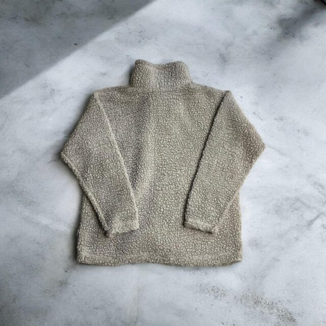Vintage 90s Giorgio Gio Tech Sherpa Quarter Zip Fleece Jumper - M