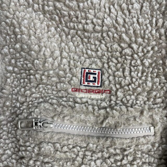 Vintage 90s Giorgio Gio Tech Sherpa Quarter Zip Fleece Jumper - M