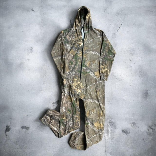 Mens Realtree Onesie All in One Boiler Suit - L