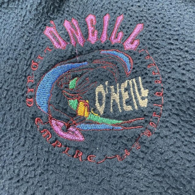 Vintage Mens O'Neill 90s Zip Up Fleece Bomber Jacket - XL