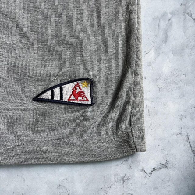 Men's Vintage Le Coq Sportif Long Sleeved Varsity Top - L