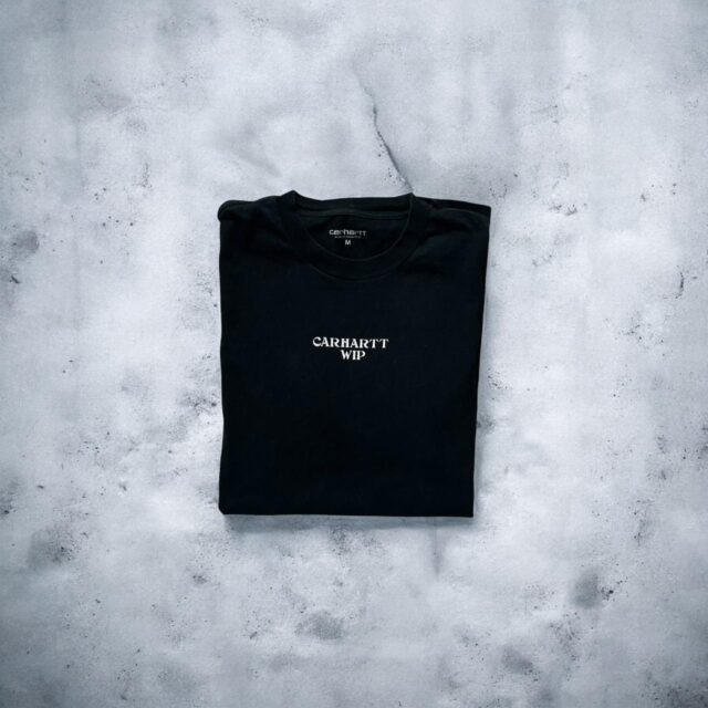 Mens Black Carhartt WIP Print Tshirt - M