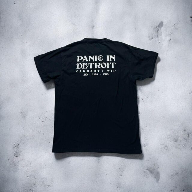 Mens Black Carhartt WIP Print Tshirt - M