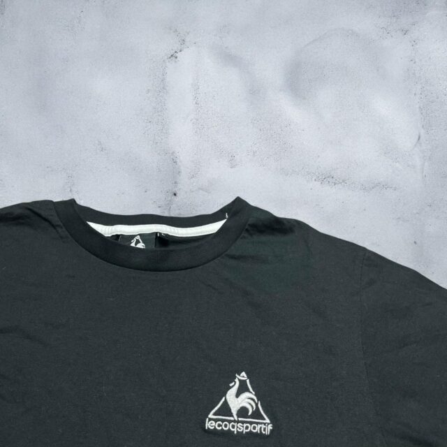 Vintage Black Le Coq Sportif Tshirt  - L