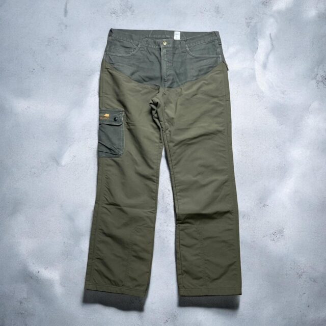 Mens Baggy Khaki Cargo Jeans - 36"