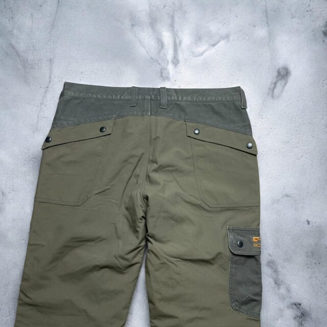 Mens Baggy Khaki Cargo Jeans - 36"