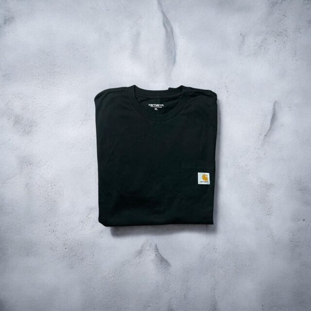Men's Black Carhartt Tshirt - XL