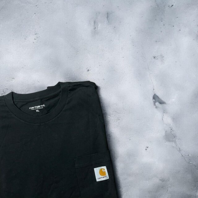 Men's Black Carhartt Tshirt - XL