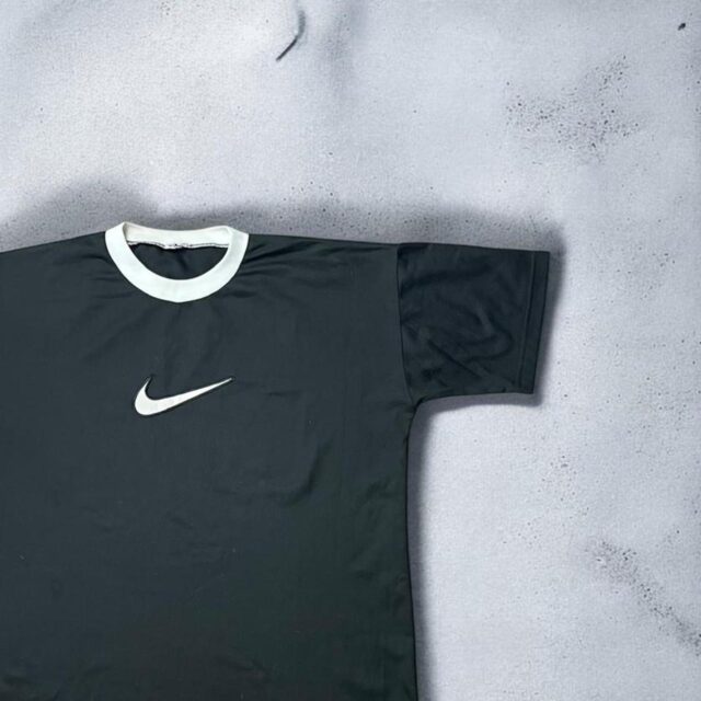 Mens Vintage Black Nike Tshirt - L