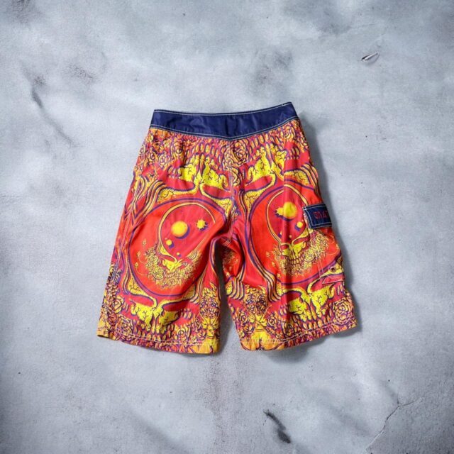 Vintage Y2K Dragonfly Grateful Dead Board Shorts - 28"