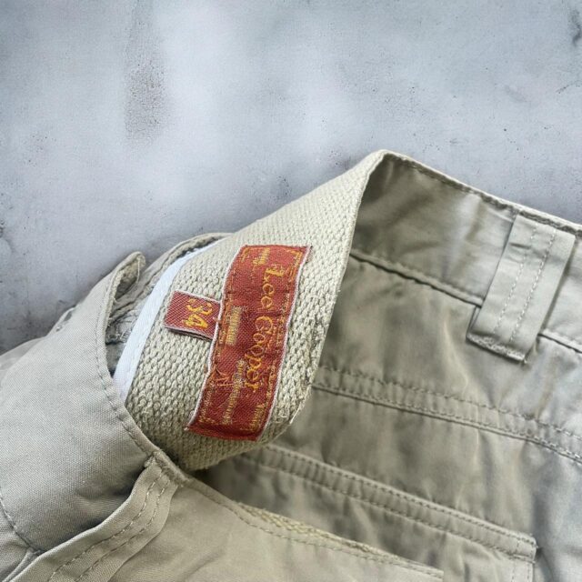 Vintage Y2K Lee Cooper Utility Cargo Shorts - 34"
