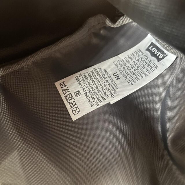 Unisex Black x White Levi's Bum Bag