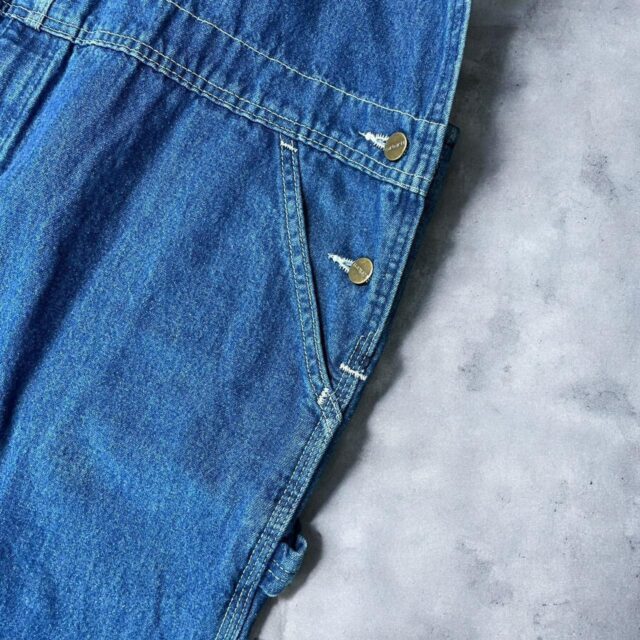 Vintage Blue Denim Carhartt Dungarees - 44"