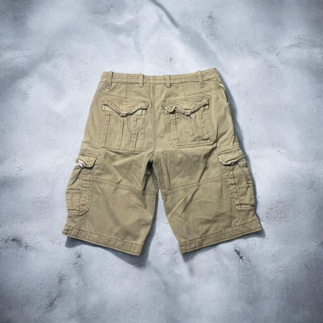Vintage Mens Utility Cargo Shorts - 34"