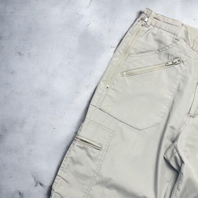 Vintage Mens Beige Cargo Pants - 34"