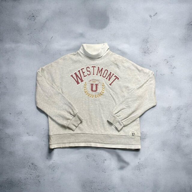 USA Westmont University College Hipster Layered Sweatshirt - L