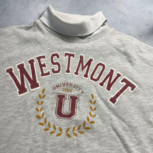 USA Westmont University College Hipster Layered Sweatshirt - L