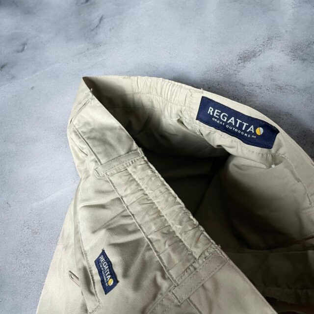 Y2K Mens Beige Cargo Pants - 30"