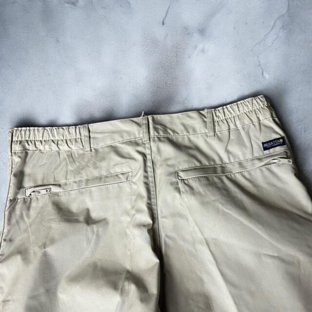 Y2K Mens Beige Cargo Pants - 30"