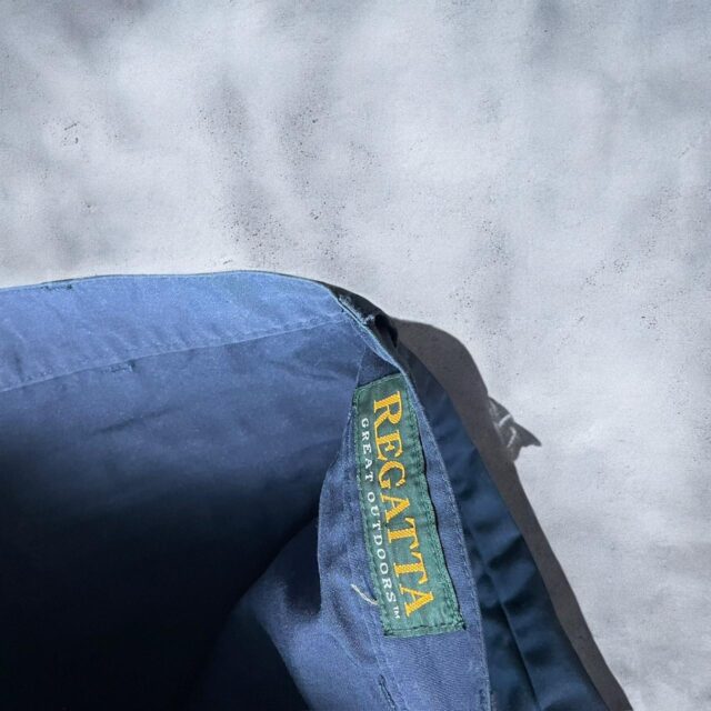 Y2K Mens Navy Blue Cargo Pants - 36"