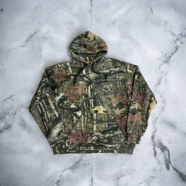 Vintage Men's RealTree Camo Hoodie - L