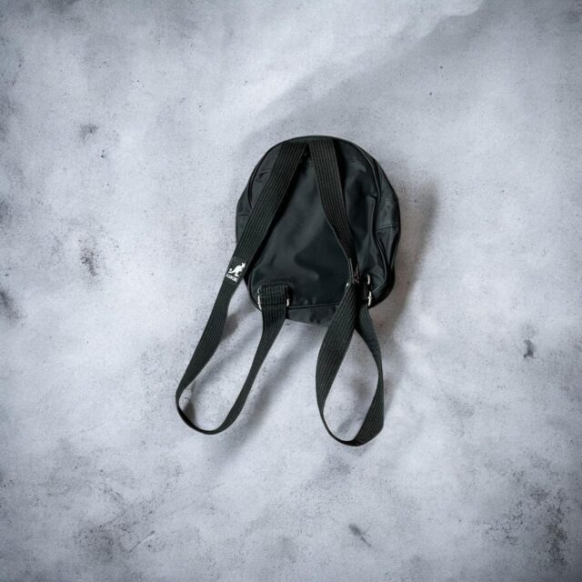 Vintage Black Kangol Rucksack