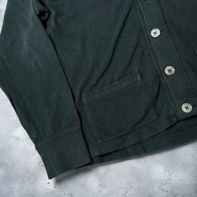 Men's Vintage Polo Ralph Lauren Black Cardigan - L