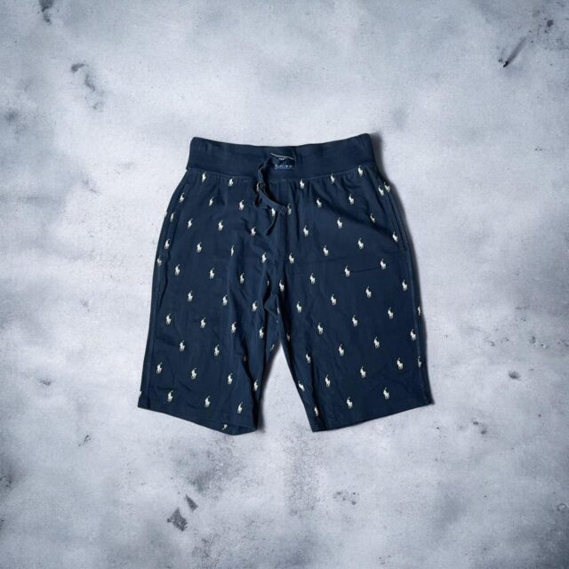 Mens Navy Blue Ralph Lauren Shorts - M