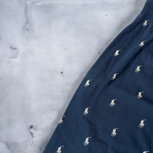 Mens Navy Blue Ralph Lauren Shorts - M