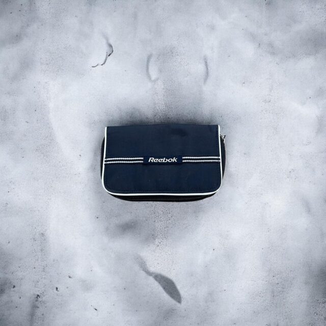 Vintage Y2K Reebok Navy Blue Wallet