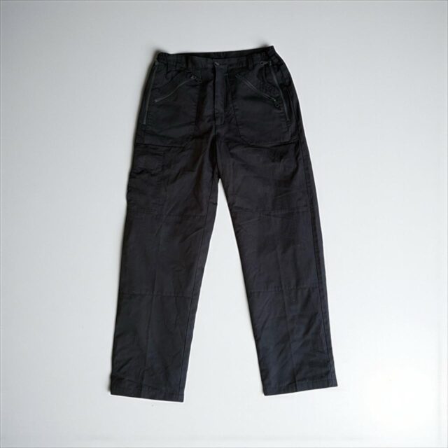 Mens Vintage Y2K Black Cargo Pants - 32"